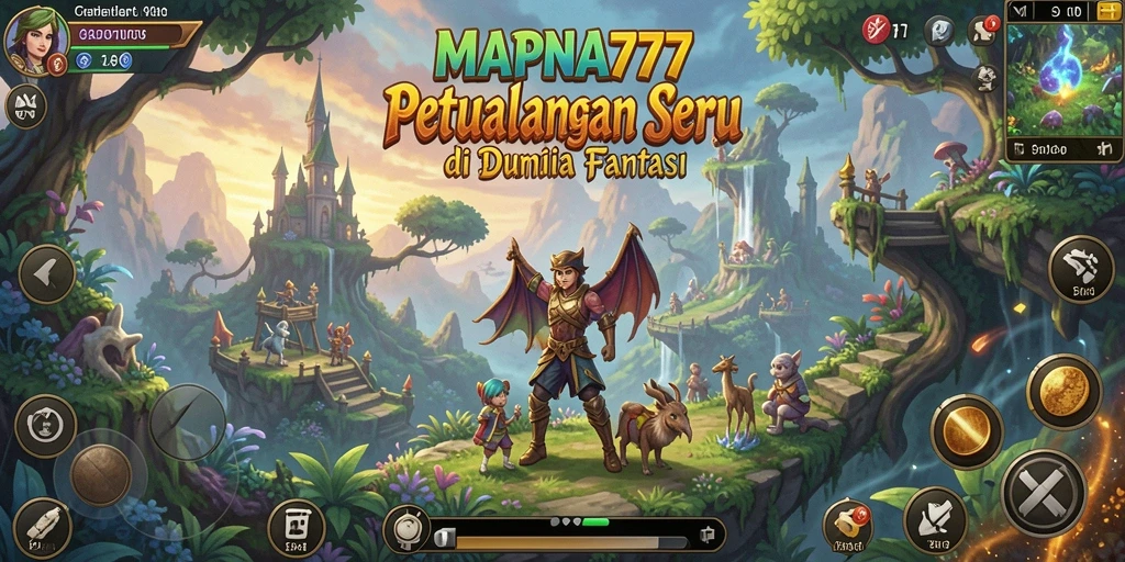 Tangkapan layar menunjukkan aksi seru dalam permainan MAPNA777.
