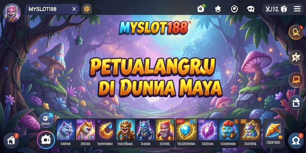 Tampilan gameplay seru MYSLOT188 yang penuh petualangan.