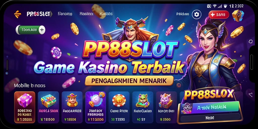 Tampilan menarik dari gameplay PP88SLOT yang memukau.